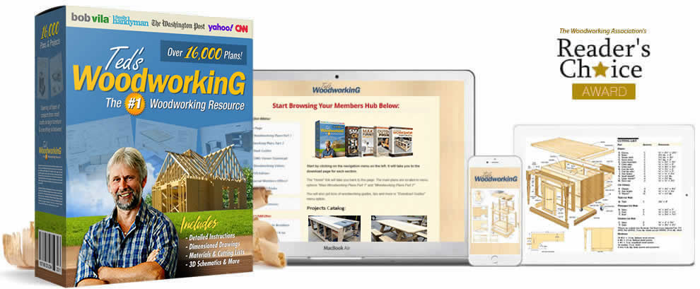 TedsWoodworking product bundle